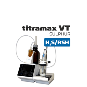 Titramax VT SULPHUR – Hydrogen sulfide and mercaptan sulfur in hydrocarbons and oils